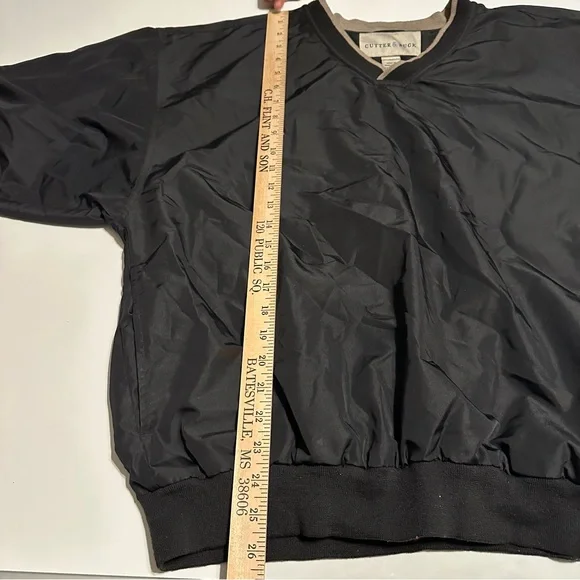 Cutter Buck Men Large Black Windbreaker Shirt - Picture 3 of 8